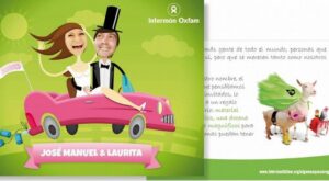 ¡Sé solidario en tu boda con tarjetas de Intermón Oxfam!