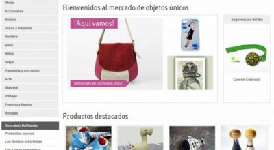 Llega a España DaWanda, el mercado online de productos únicos hechos a mano