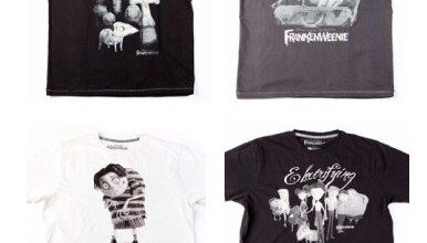 Springfield lanza una línea de camisetas de Tim Burton