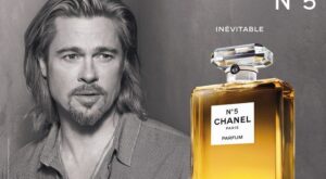 Brad Pitt, el primer hombre imagen de Chanel Nº5