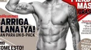 Sergio Ramos luce cuerpazo en la portada de Men’s Health