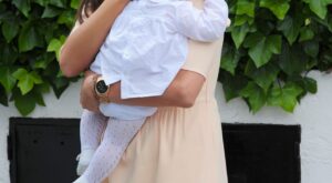 Iker Casillas y Sara Carbonero bautizan a Martín antes del Mundial