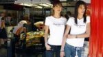 Laura Sánchez y Ariadne Artiles de Pepe Jeans en Montmeló