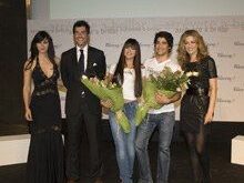 Jaydy Mitchel y Fabiola Martínez en la final de Pelo Pantene’ 07