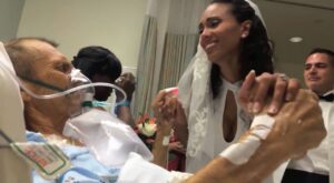 El último baile: una novia se casa en el hospital para poder bailar con su padre, enfermo de cáncer