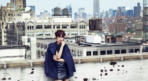 Alexa Chung posa para Mytheresa