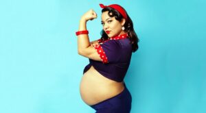 Mujeres reales transformadas en bellezas pin-up
