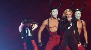 La caída de Madonna eclipsa el triunfo de Ed Sheeran en los Brit Awards 2015