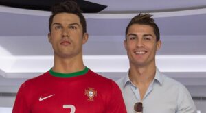 Cristiano comparte peluquero con su figura de cera