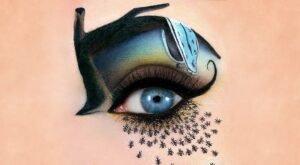 Cuando los párpados se convierten en lienzos: los maquillajes de ojos más creativos