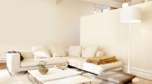 Decoración en crema, un color que inspira bienestar