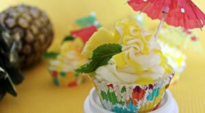 Receta de cupcakes de piña: un capricho de lo más veraniego