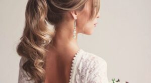 ¿Buscas inspiración? 40 peinados con ondas para novias