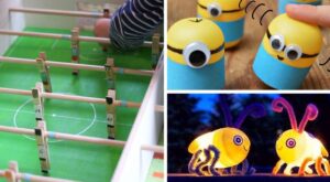 ¡Adiós al aburrimiento! 5 ideas DIY para hacer junto con tus hijos