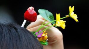 Plantas en la cabeza, la nueva tendencia capilar que arrasa en China