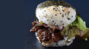 La sushi- hamburguesa, posiblemente el mejor invento culinario de los últimos tiempos