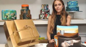 Descubre a la artista que recrea pinturas famosas sobre sus tartas