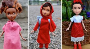 Esta artista transforma muñecas Bratz para convertirlas en mujeres históricas