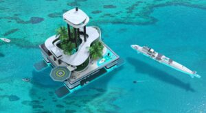 La primera isla privada portátil, Kokomo​