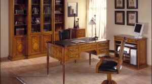 ¿Cómo crear un despacho clásico en casa?