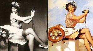 Así trabajaban las modelos del pasado cuando no existía Photoshop