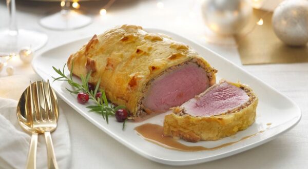 Alegra tu comida con esta original receta de solomillo Wellington