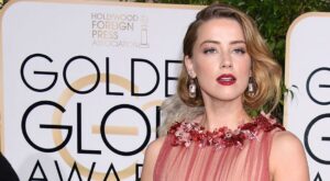 Maquíllate como… Amber Heard en los Globos de Oro