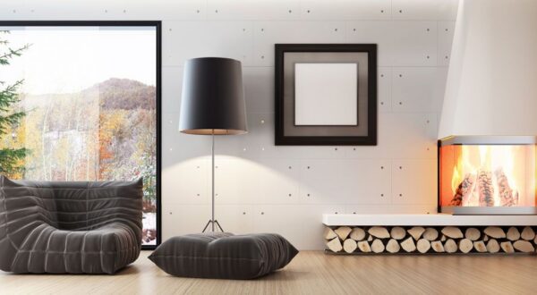 30 chimeneas originales que darán un toque muy creativo a tu salón