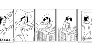 20 cómics que cuentan a la perfección el primer año de una madre primeriza