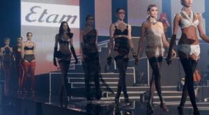 Girls Only, el desfile de lencería de Etam en París