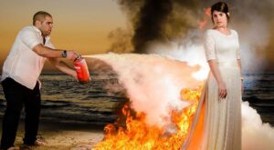 Trash the dress o cómo destrozar tu vestido de novia