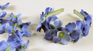 ¡Muy sencillo! Aprende a crear una corona y una diadema de flores para los peinados de tu hija