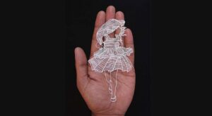¡En papel! El artista que construye sorprendentes obras de arte con recortes
