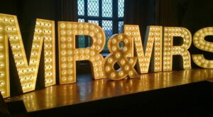 Decora tu boda con lettering