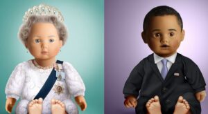 Celebridades convertidas en muñecos por una poderosa razón