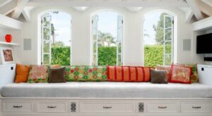 Asientos en las ventanas: 20 ideas para aprovechar este práctico espacio