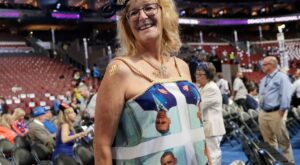 Un vestido pro Obama, peor look de la semana