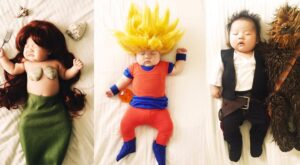 Este bebé no imagina en lo que se transforma mientras duerme