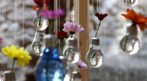 33 ideas DIY para reciclar bombillas antiguas