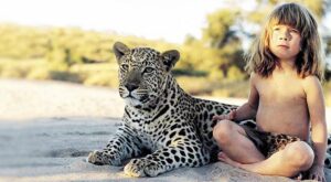 La auténtica niña de la selva: así creció entre animales salvajes