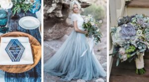 Ideas originales para el «algo azul» de una novia