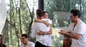 La razón que produjo el abrazo entre Chenoa y Bisbal