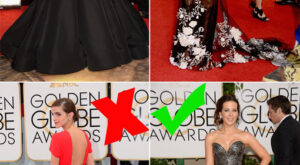 Las mejor y peor vestidas de los Globos de Oro