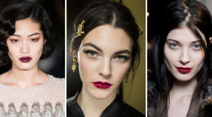 Labios granates: bienvenida al lado oscuro del maquillaje