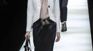 Giorgio Armani otoño-invierno 2017/2018 Milan Fashion Week