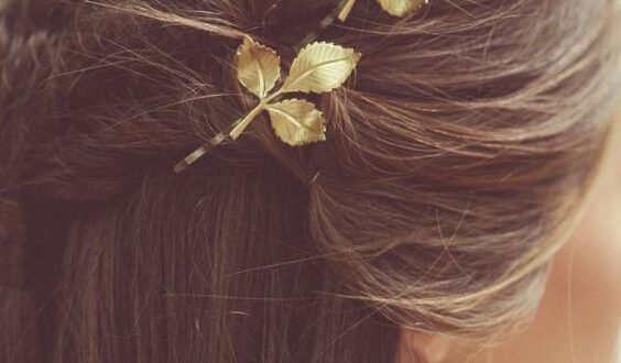 Accesorios minimalistas para el cabello de los que te enamorarás