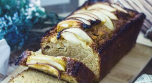 Plum Cake de harina de Arroz y Manzana a la Sidra