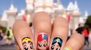 Sumérgete en el mundo mágico de Disney con estos 30 nail arts