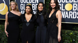 Globos de Oro 2018: la alfombra roja se tiñe de negro por una buena causa