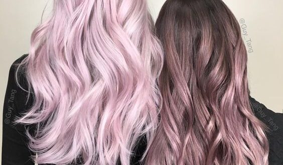 Metallic pink: el pelo rosa metálico es tendencia